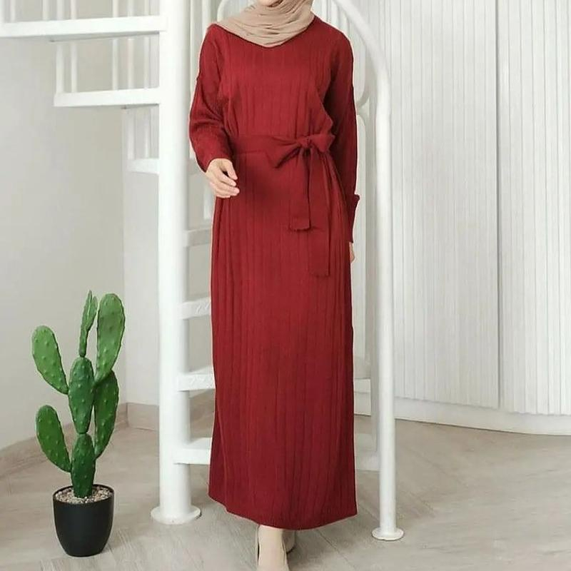 VS - AZERA DRESS RAJUT KNIT 100 % RAJUT ASLI