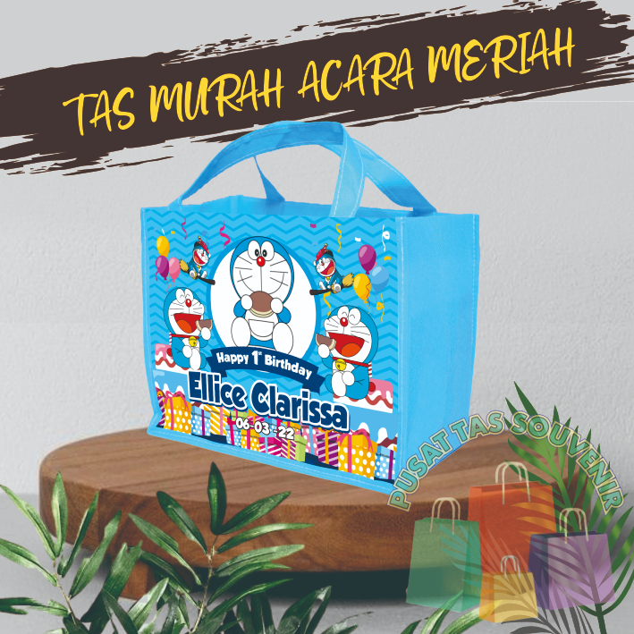 

GOODIE BAG MURAH / TAS ULTAH CUSTOM /TAS ULTAH PROMO/ TAS ULTAH DORAEMON