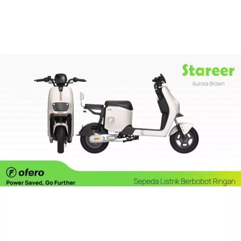 sepeda listrik ofero stareer pro diluar jabodetabek