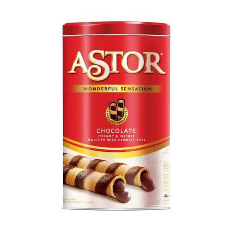 ASTOR Double Choco Kaleng 330 Gram