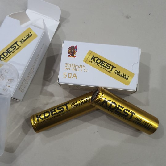 KDEST GOLD 18650 3100 MAH