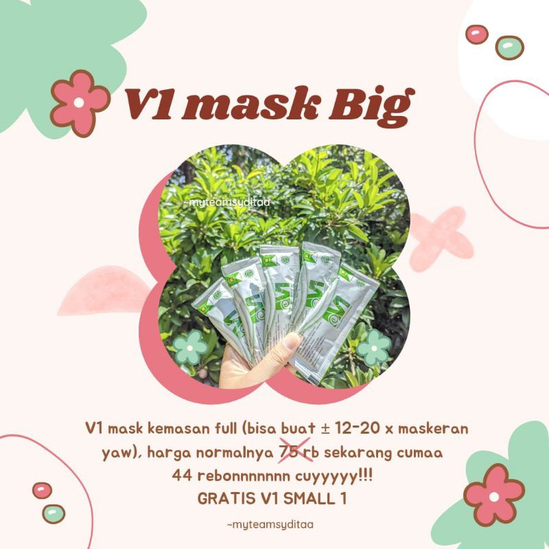 MASKER WAJAH V1 BY NASA TERMURAH TERBAIK (BIG)