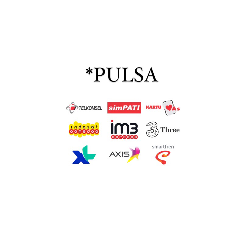 isi pulsa all operator