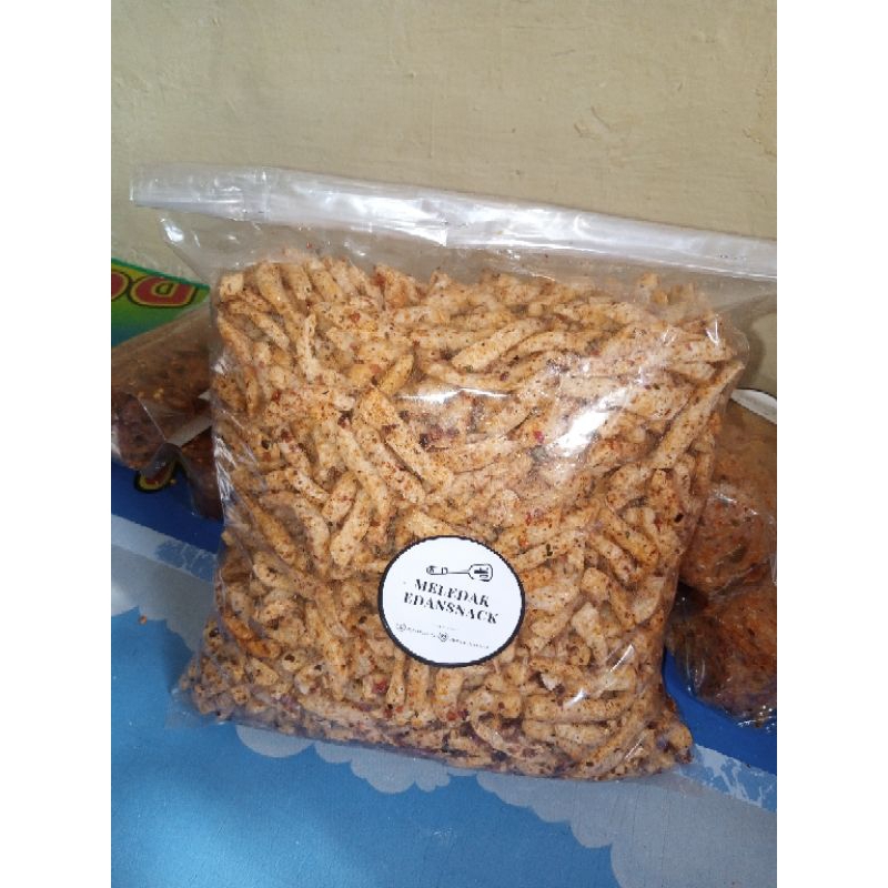 

Basreng 1kg Gurih Ekstra pedas