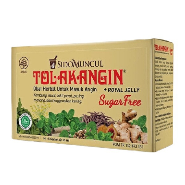 

TOLAK ANGIN SUGAR FREE 5X15ML