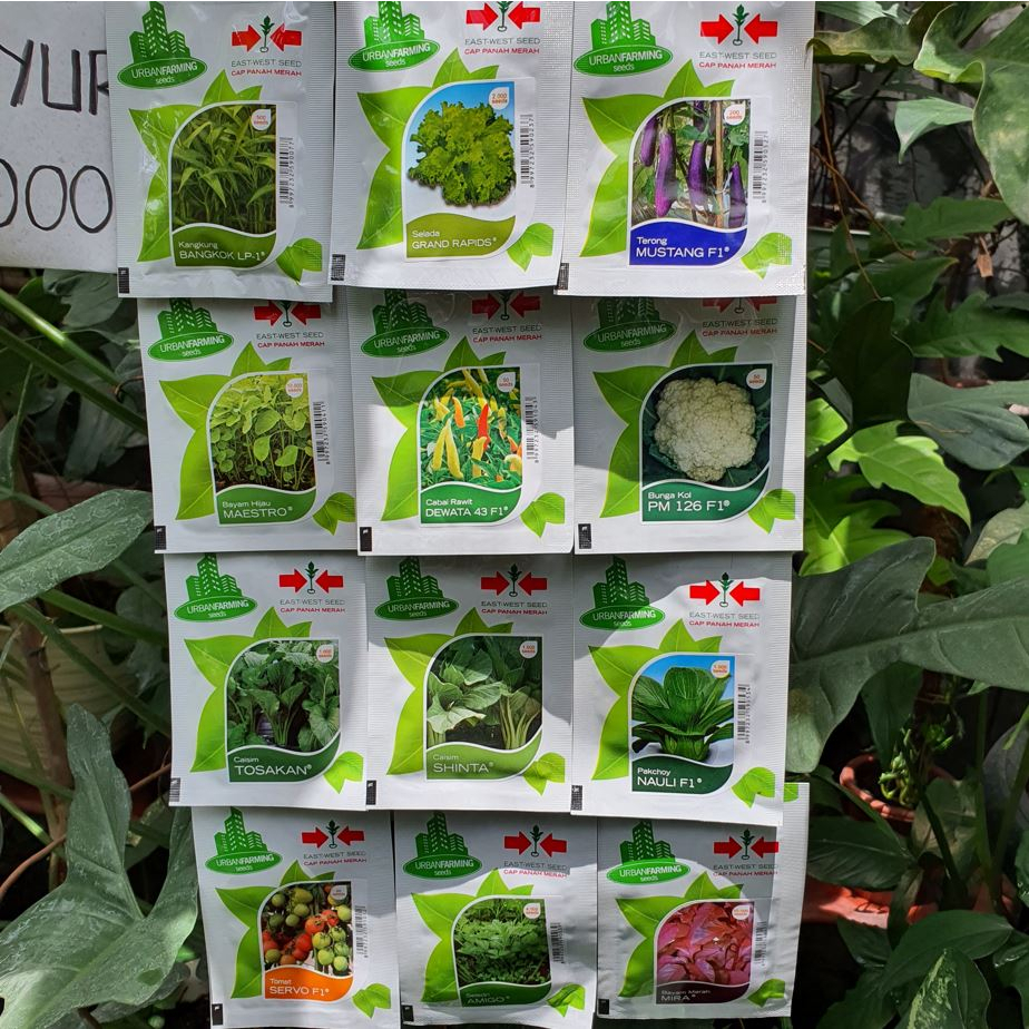 Benih Bibit Biji Sayuran Cap Panah Merah