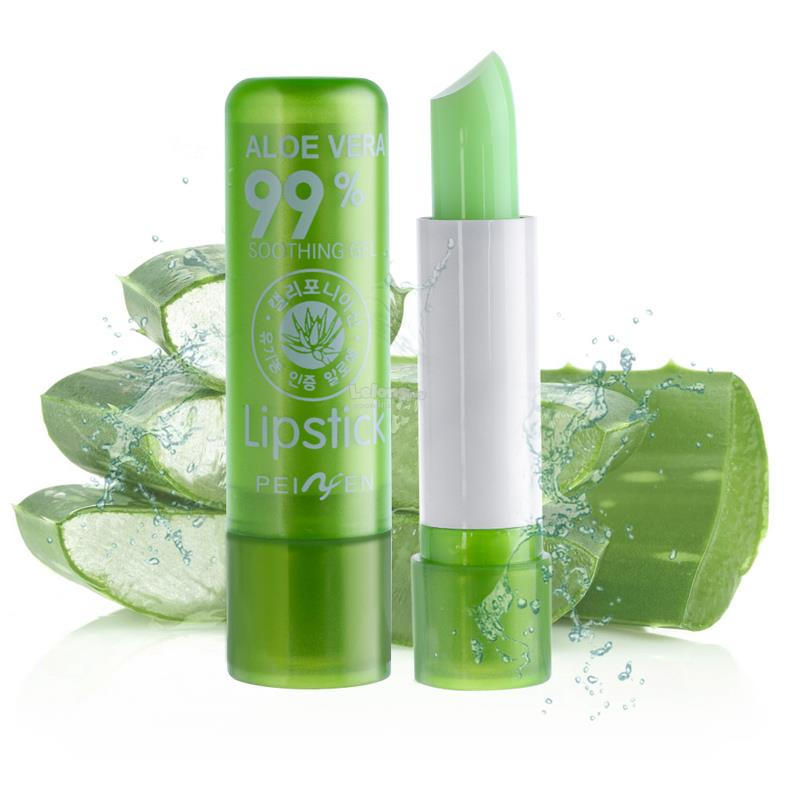 [ORI] Tanako Lip Balm Lipstik Shooting Aloe Vera 92% Melembabkan Bibir Alami