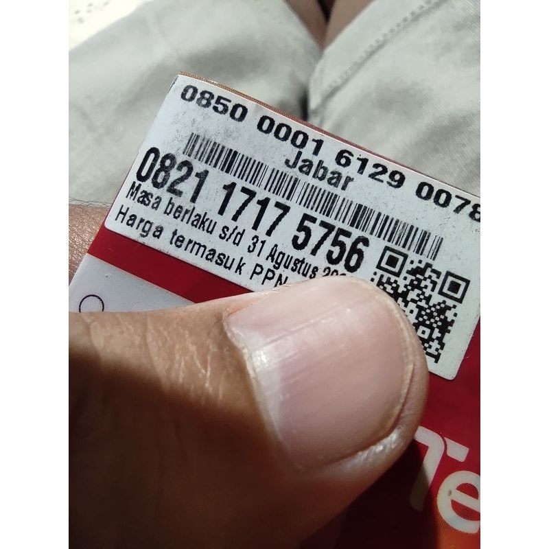 nomor cantik Telkomsel murah 1717 5756