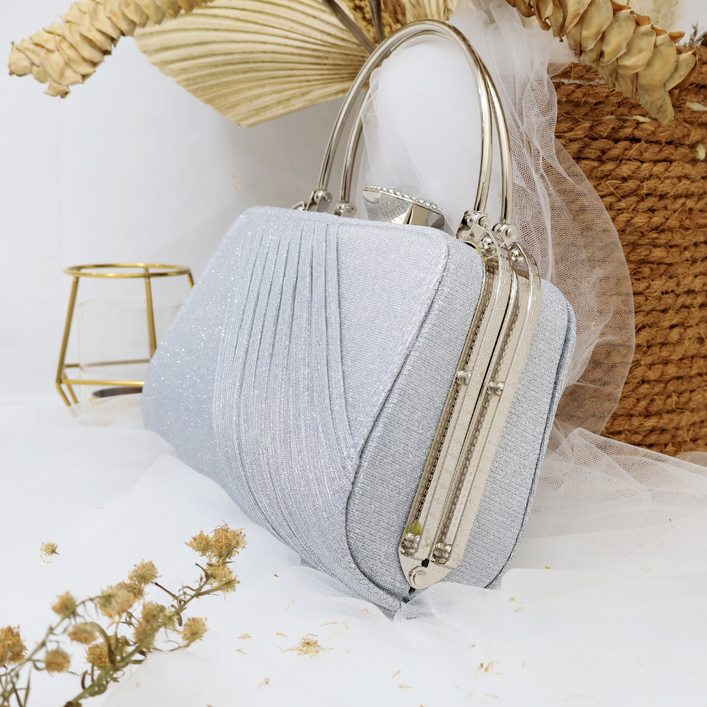 [ NEW ] Tas Pesta Clutch Wanita T3007 - SNR Size 22cm
