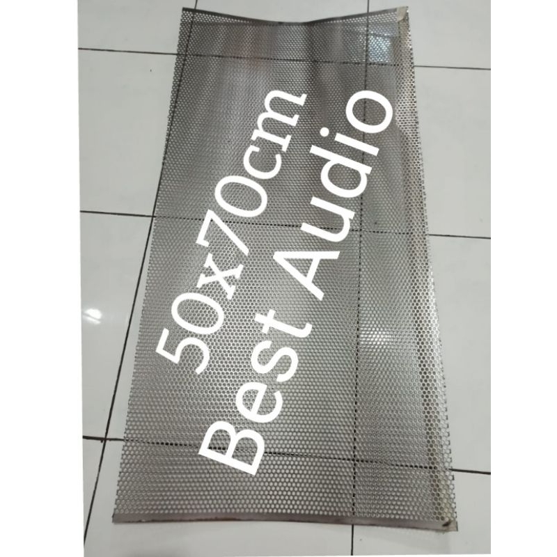 Ram grill besi tutup speaker Sound System 50x70cm