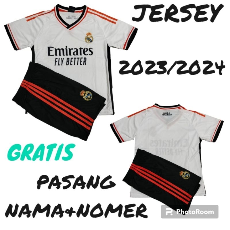 SETELAN JERSEY BOLA REAL-MADRID/SETELAN JERSEY BOLA BRAZIL/