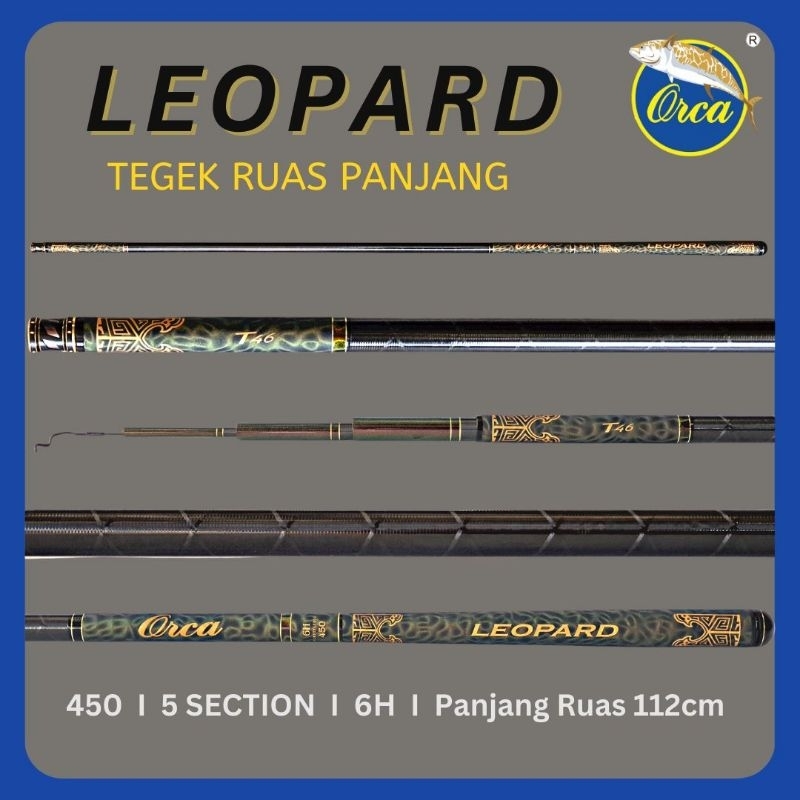 tegek Orca leopard 450cm packing pipa pvc