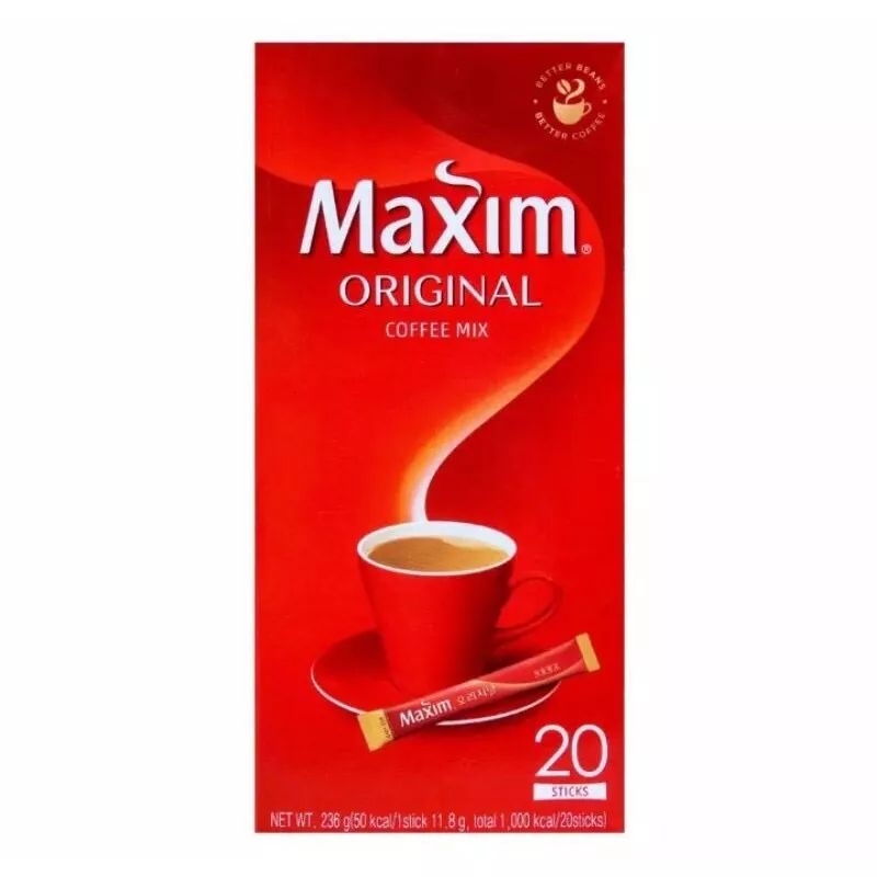 

MAXIM ORIGINAL COFFE MIX 240g ISI (20PCS)