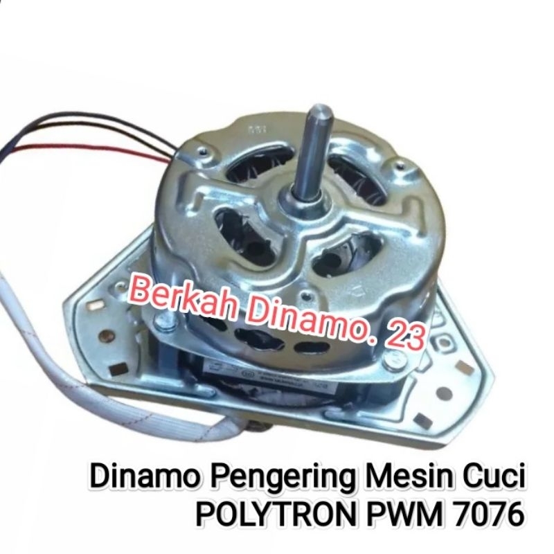 Dinamo Spin Pengering Mesin Cuci POLYTRON PWM 7076 Motor Dinamo Pengering Polytron Pwm7076