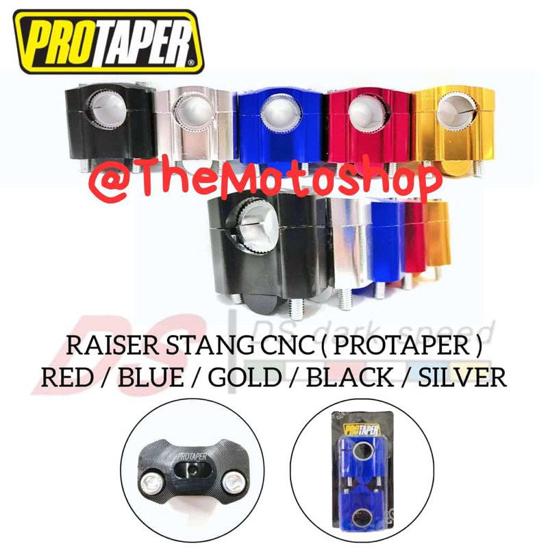 Raiser Stang Peninggi Stang Riset Stang Full Cnc Protaper Universal Semua Ukuran Stang / Stang fatbar Stang Evo Low / Stang High