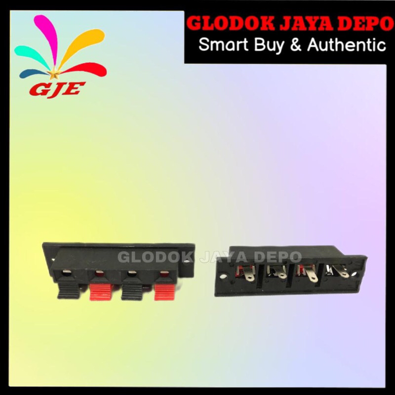 TERMINAL SPEAKER 4PIN TIPIS HALUS