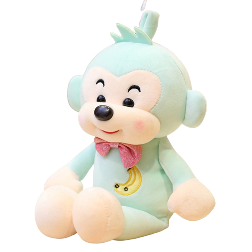 Mainan Boneka Anak Karakter Hewan Monyet Monkey Lucu Imut Bahan Halus Lembut Kado Ulang Tahun Anak