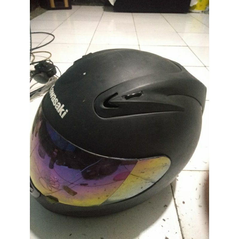 helm full face ori Kawasaki ninja 250