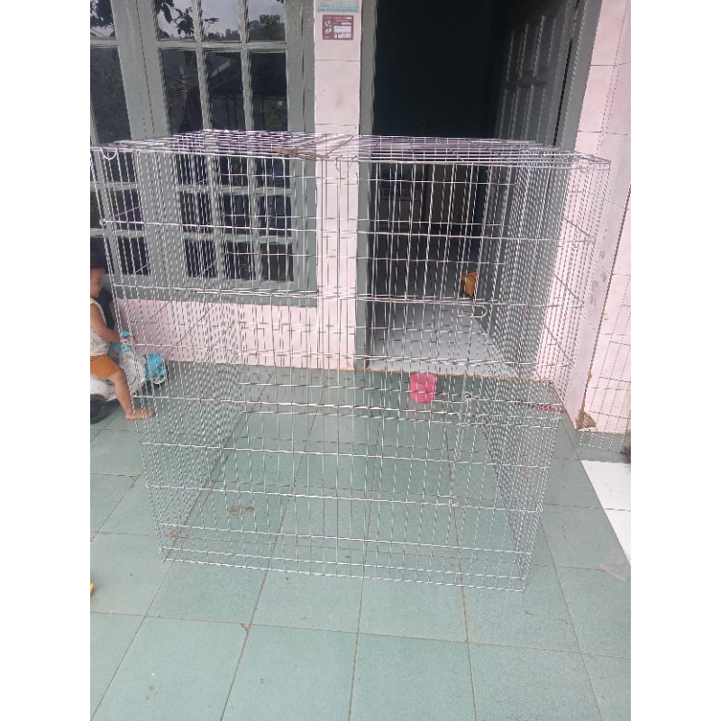 kandang ayam kamdang anjing kandang kucing kandang galvanis 120×100×100
