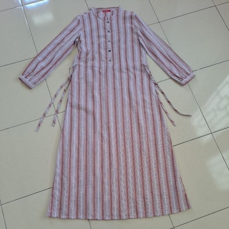 [PRELOVED] GRAPHIS ETHNIC MAXI DRESS - GAMIS GRAPHIS - SIZE S