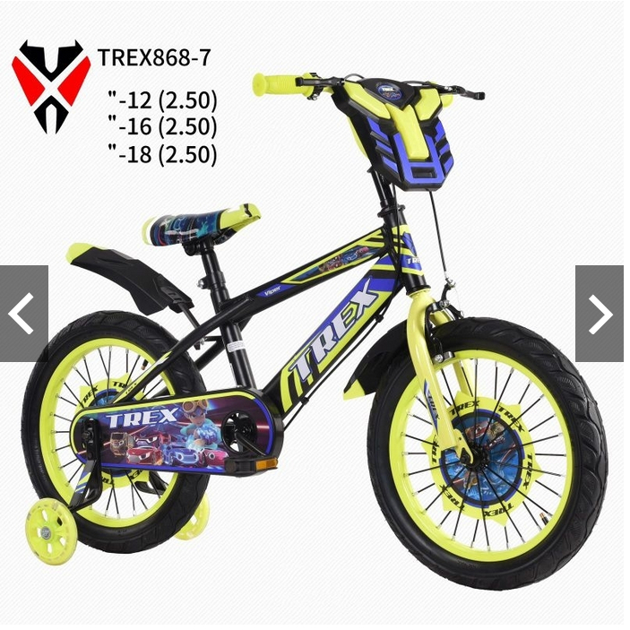 SEPEDA BMX ANAK ANAK TREX  VIPER 868 UKURAN 12 16 18 INCHI bmx murah