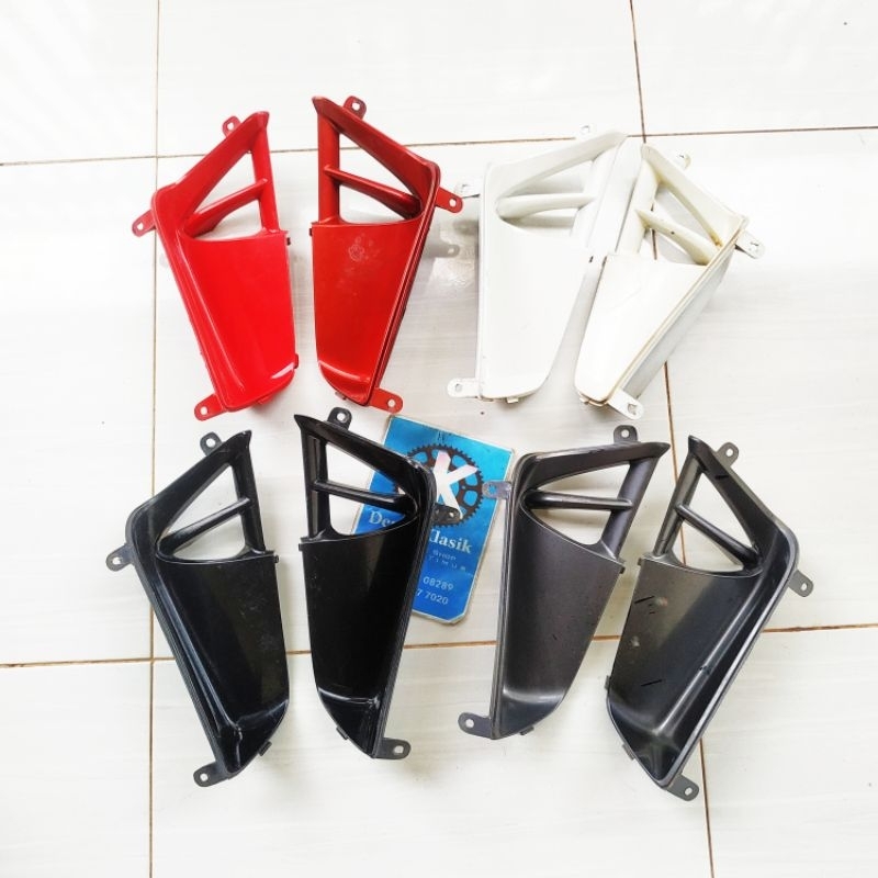 louver sirip sayap angin dalam honda supra x125 batman original