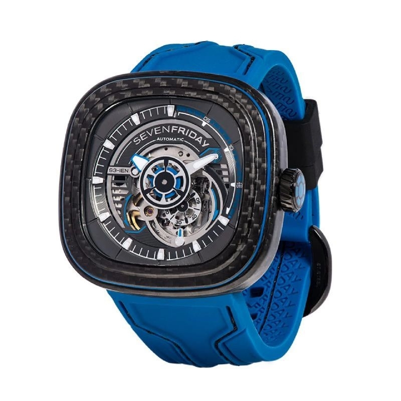 Jam tangan Sevenfriday-SF S3/02 NFC Carbon Edition Automatic Miyota Japan fullset
