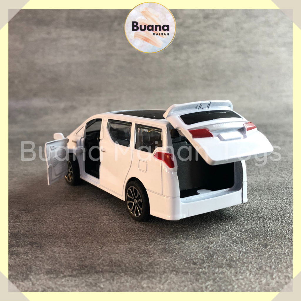 DIECAST METAL ROUTE 66 MINI VAN CARRY MOBIL MINI-VAN ALPHARD MOBILAN ANAK BUANA MAINAN TOYS K175