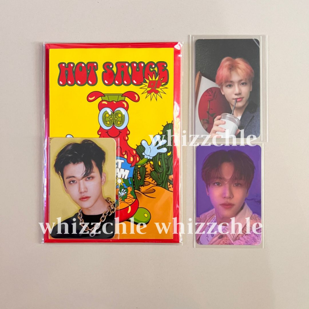 pc jaemin (pop up card set hot sauce / luggage dreaming / we go up ver. pop ice)