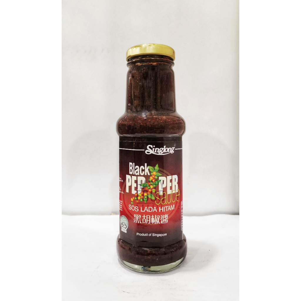 

[HALAL] SINGLONG BLACK PEPPER SAUCE 300G/ SAUS BUMBU LADA HITAM/ BLACKPEPPER STEAK SAUCE