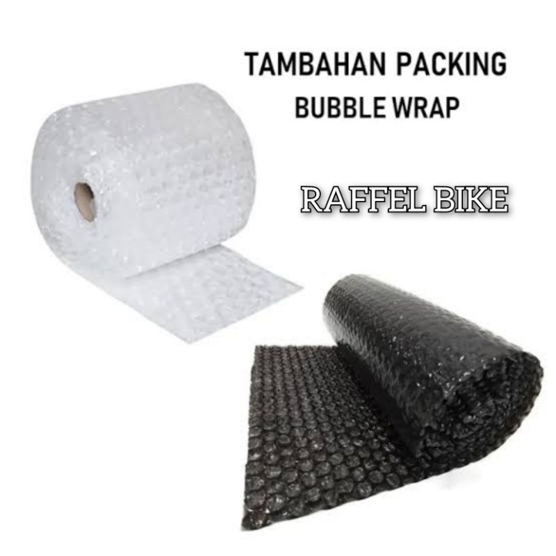 

Tambahan packing bubble wrap RAFFEL BIKE (tidak diperjualbelikan)