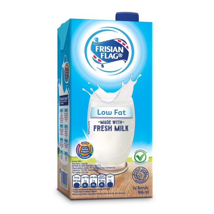

Frisian Flag Susu UHT Low Fat 946 mL