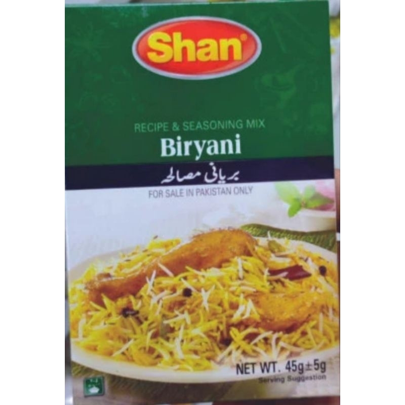 

Shan bumbu biryani