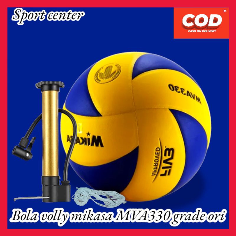 Bola Voli Volly Mikasa MVA330 original Import size 5 Bola Voli Dewasa Proliga
