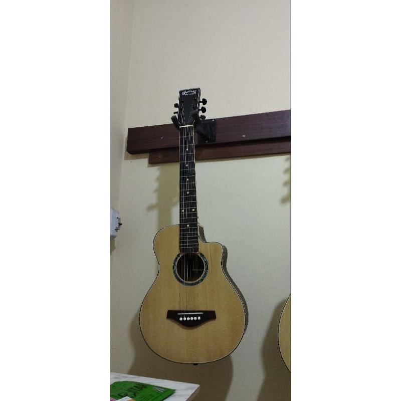 gitar akustik customtravel senar 6