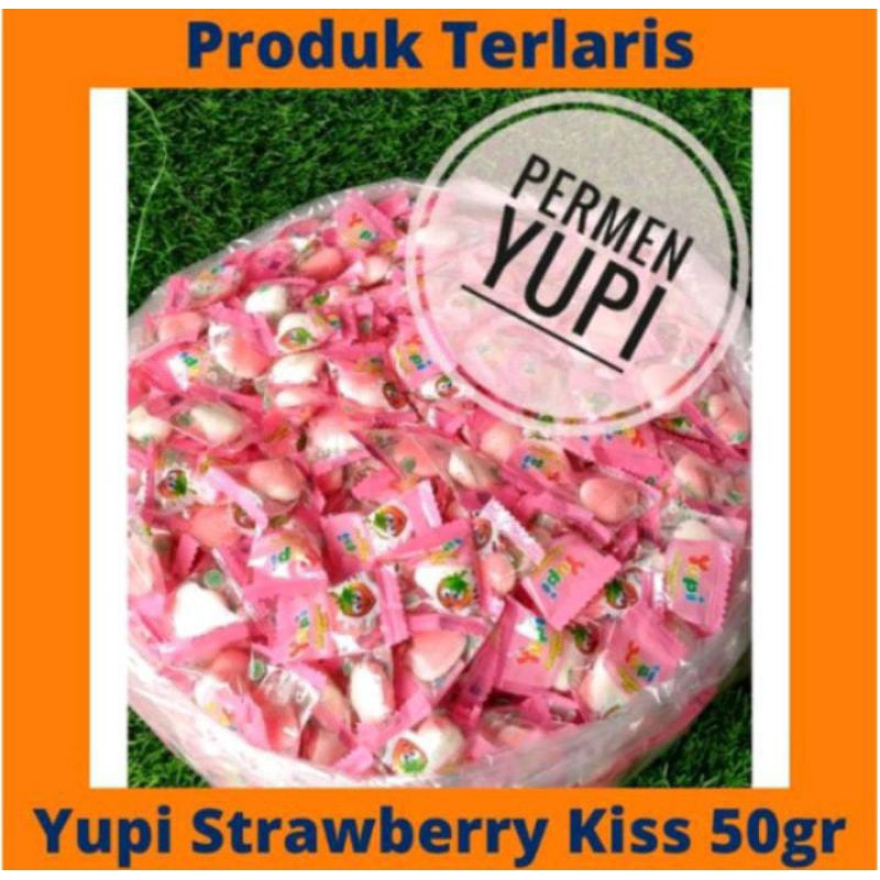 

Permen Yupi Strawberry Kiss 50gr Yupi Candy Yupi Rasa Strawberry Yupi Stroberi Permen Yupi Yupi Love Permen Untuk Parcel