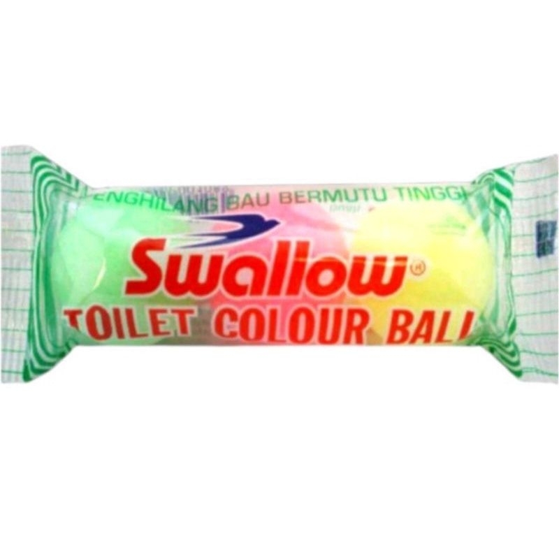 Swallow Toilet Colour Balls 3' Kamper Toilet Bola