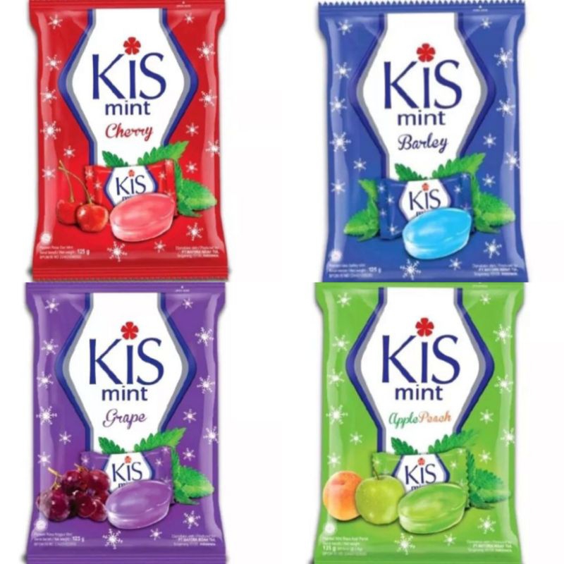 

Permen Kis 125gr - Isi 50pcs Permen Kis Pack Permen Kis Mint Kis Strawberry Kis Barley Kis Grape Kis Pallet Permen Bag Permen Untuk Parcel