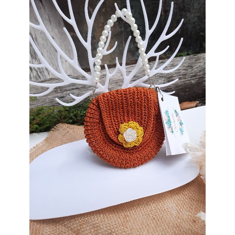 dompet rajut/dompet koin/dompet mini/dompet lucu/dompet handmade/rajutan handmade