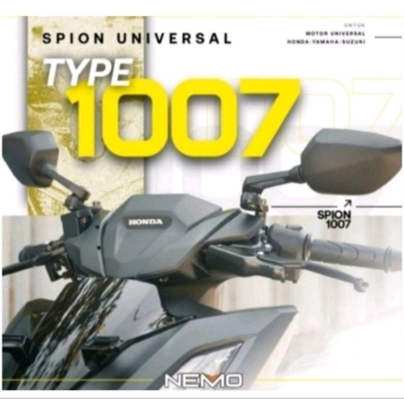 SPION NEMO NEMO MODEL DUKATY TYPE 1008 NMAX OLD NMAX NEW  AEROX  PCX150 PCX160 VARIO125 VARIO150 VARIO160 BEAT SCOOPY FINO XEON MIO DILL