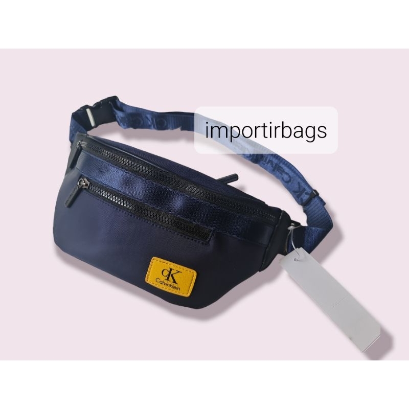 Waits bag Pria Original Impor bahan waterproof Tas Pinggang Tas Selempang pria