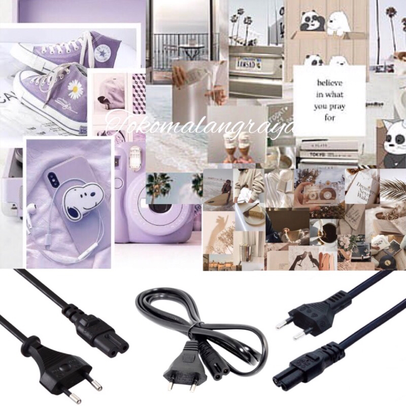 kabel ac angka 8/kabel power ac angka 8