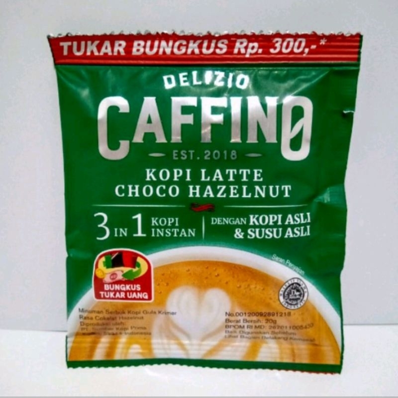 CAFFINO CAPPUCINO KOPI LATTE BOLD SUSU INSTAN 3 in 1