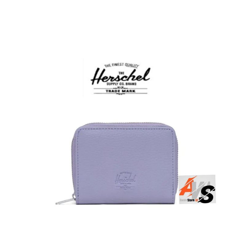 HERSCHEL TYLER VEGAN LEATHER RFID-LAVENDER GRAY-OS-ACC-US