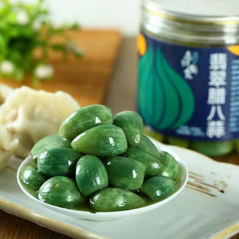 

Laba Garlic Pickled Green Garlic Sweet and Sour