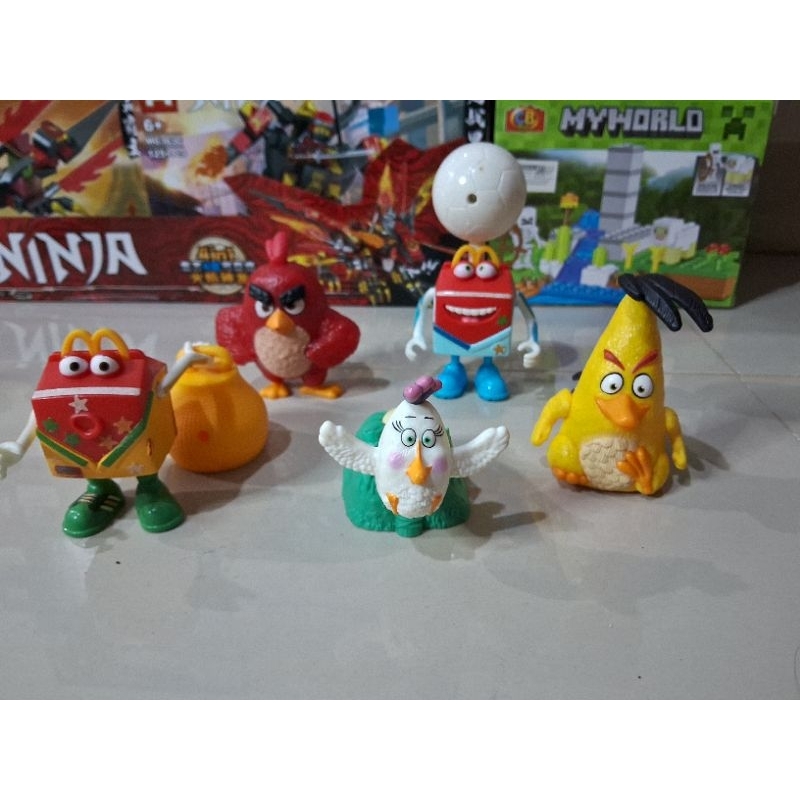 Mainan Mini Figure MCD Mainan Cowok Cewek Preowned