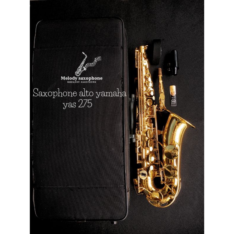 saxophone alto yamaha yas 275 gold