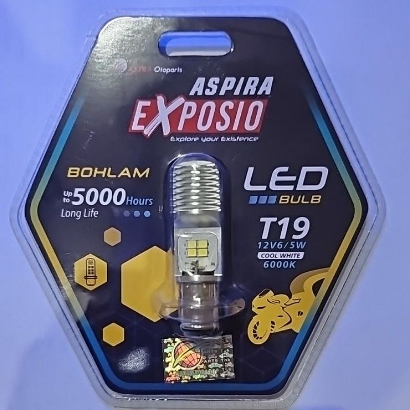 Dop Halogen kaki 1 LED Aspira 12v 6/5W