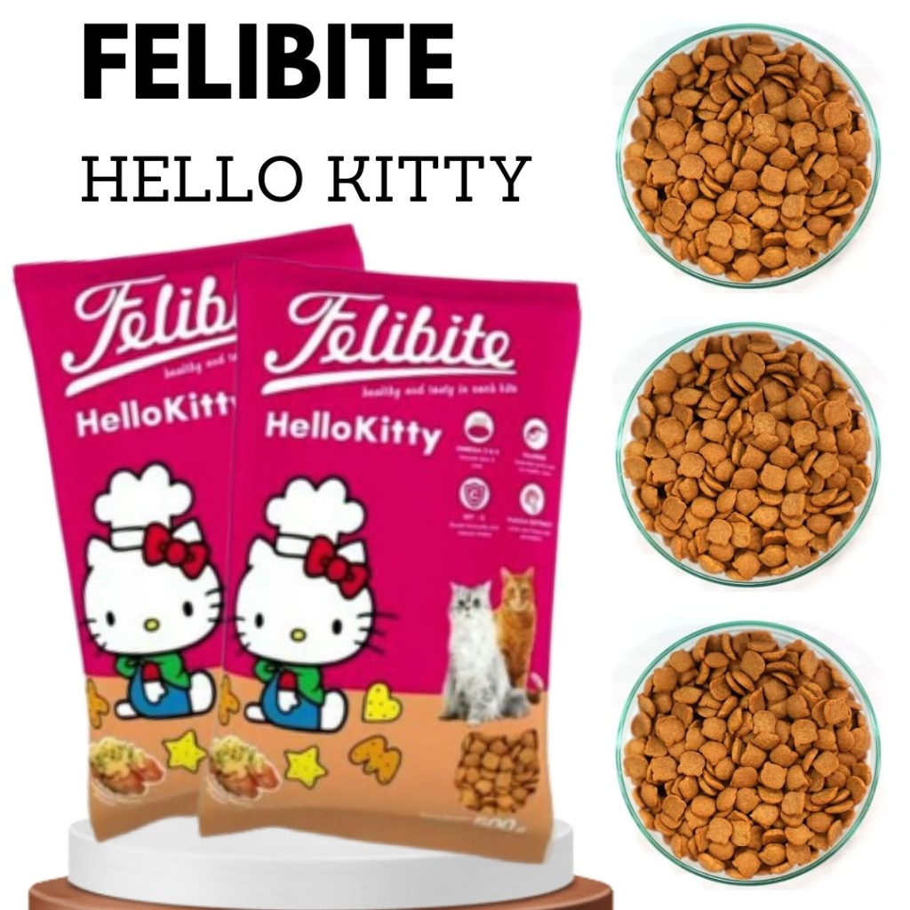 Makanan Kucing Felibite Salmon Mentai Pakan Kucing Kering Dry Cat Food FEZONE