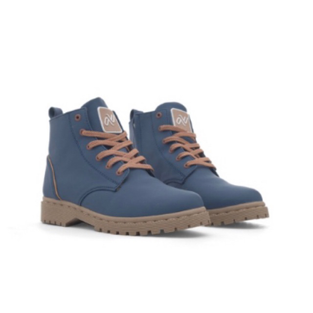 Nokha Kody Sepatu Boots Navy 40 preloved